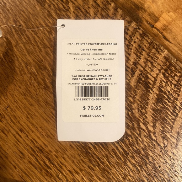 Fabletics Salar Printed Powerflex leggings - Picture 3 of 3